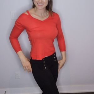 Light Weight Beautiful Redy Orange Long Sleeve